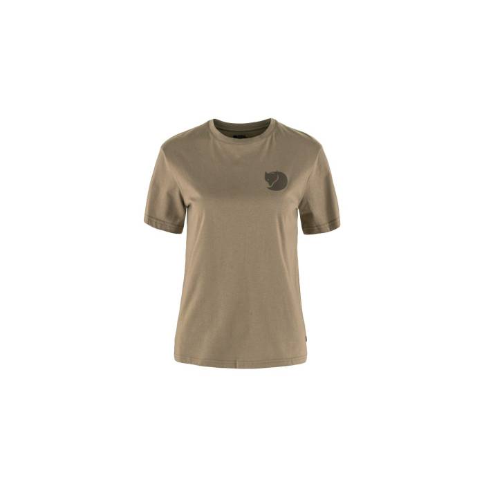 【 Walk With Nature T-Shirt W Women Brown 】 ウォーク プルオーバー レディース 赤銅色 赤銅色