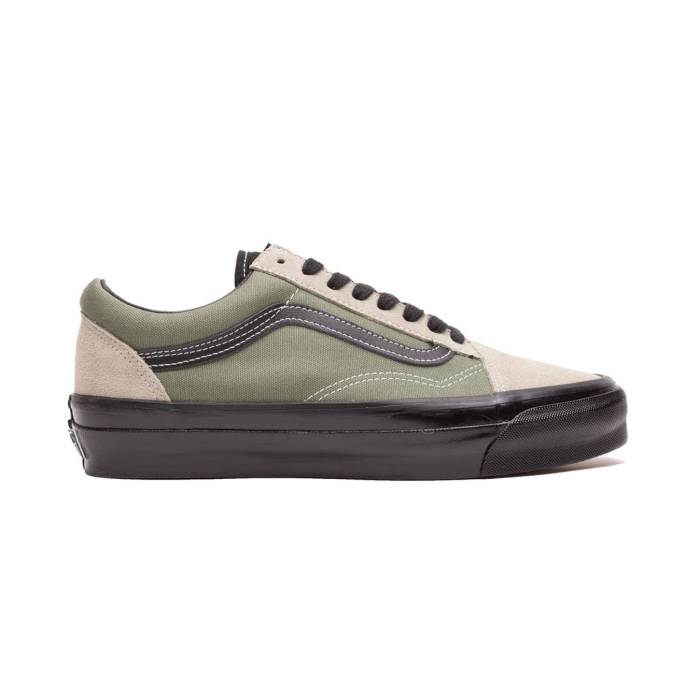 ヴァンズ Vans 【 Old Skool 36 Lx Park Alumi Men Green 】 運動場 メンズ green 緑・緑であること