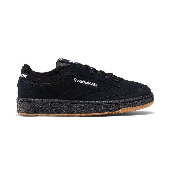 リーボック Reebok 【 Club C 85 Men Black 】 野球クラブ メンズ 黒いこと 黒いこと