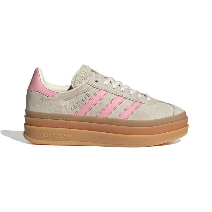 アディダス Adidas Originals 【 Adidas Gazelle Bold J Kids Beige 】 アディダス ガゼル お坊っちゃん キッズ ベージュ