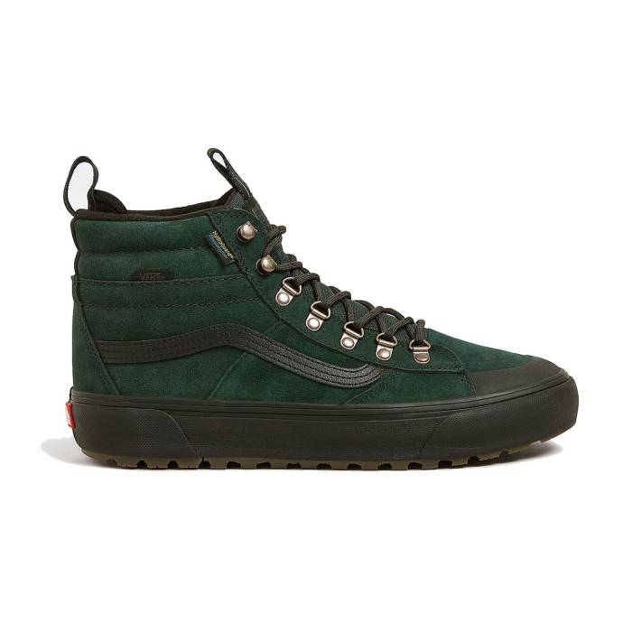 ヴァンズ Vans 【 Mte Sk8-Hi Dr Waterproof Scarab Unisex Green 】 滑るご機嫌 ユニ一発やる green 緑・緑であること