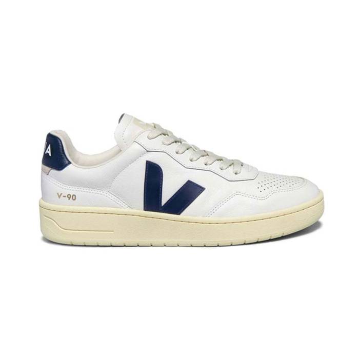 ヴェジャ Veja 【 V-90 O.t Leather Ex-White_Nautico Women White 】 なめし革 レディース 白いこと 白いこと