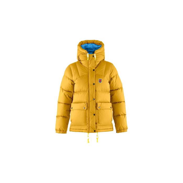 【 Expedition Down Lite Jacket W Women Yellow 】 落ち込む ともし火 Jacket 上衣 レディース yellow 黄味がかった・黄色