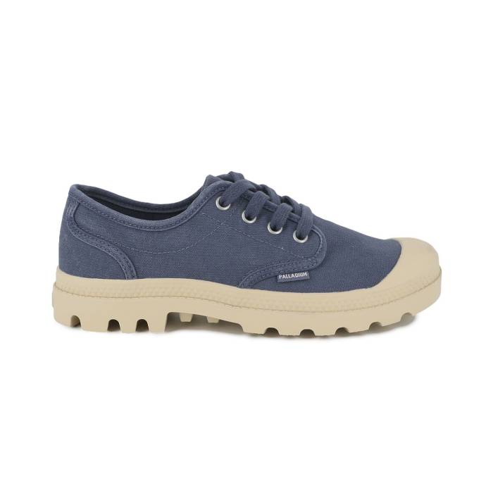 パラディウム Palladium 【 Pampa Oxford Women Blue 】 パンパ オックスフォード レディース 青味 青み