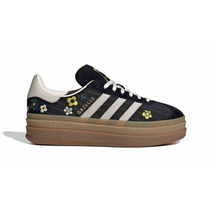 アディダス Adidas Originals 【 Adidas Gazelle Bold W Women Black 】 アディダス ガゼル レディース 黒いこと 黒いこと