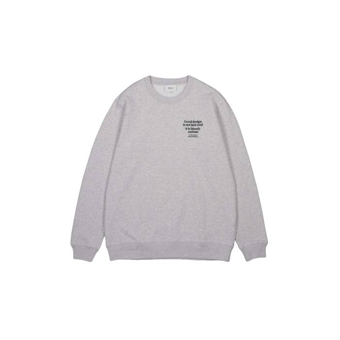 Makia 【 Paraply Hooded Sweatshirt Unisex Grey 】 フード付 スウェット トレーナー メンズファッション トップス スウェット トレーナー ユニセックス 灰色 グレー