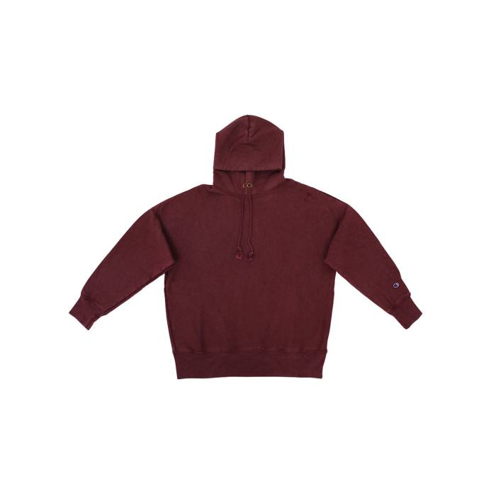 チャンピオン Champion 【 Reverse Weave Crewneck Hoodie Men Burgundy 】 リベンジ フーディー パーカー メンズファッション トップス パーカー メンズ ワイン色・バーガンディー