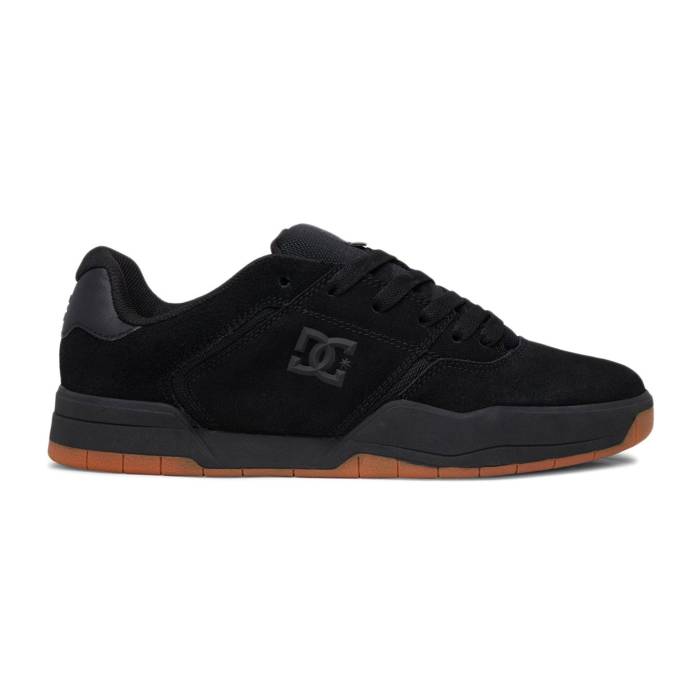 ディーシー シューズ Dc Shoes 【 Central Leather Men Black 】 レザー 靴 メンズ靴 スニーカー メンズ 黒色 ブラック