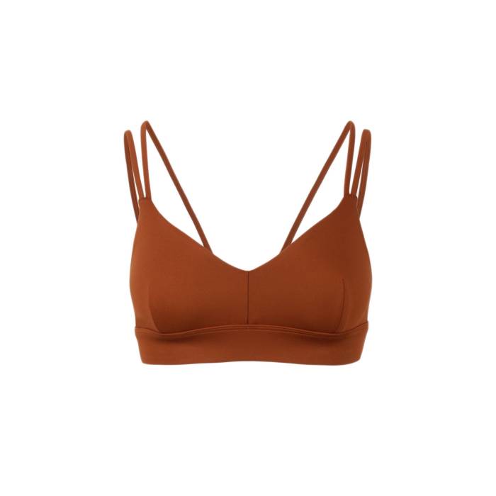 Norba Clothing 【 Norba Strappy Bralette Ii Sienna Women Brown 】 レディースファッション トップス Tシャツ カットソー レディース 茶色 ブラウン