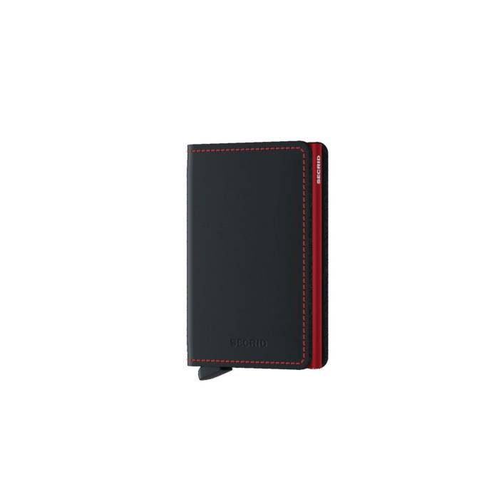 Secrid 【 Slimwallet Matte Black \u0026 Red Unisex Black 】 黒いこと 黒いこと Red 赤・赤いこと ユニ一発やる 黒いこと 黒いこと