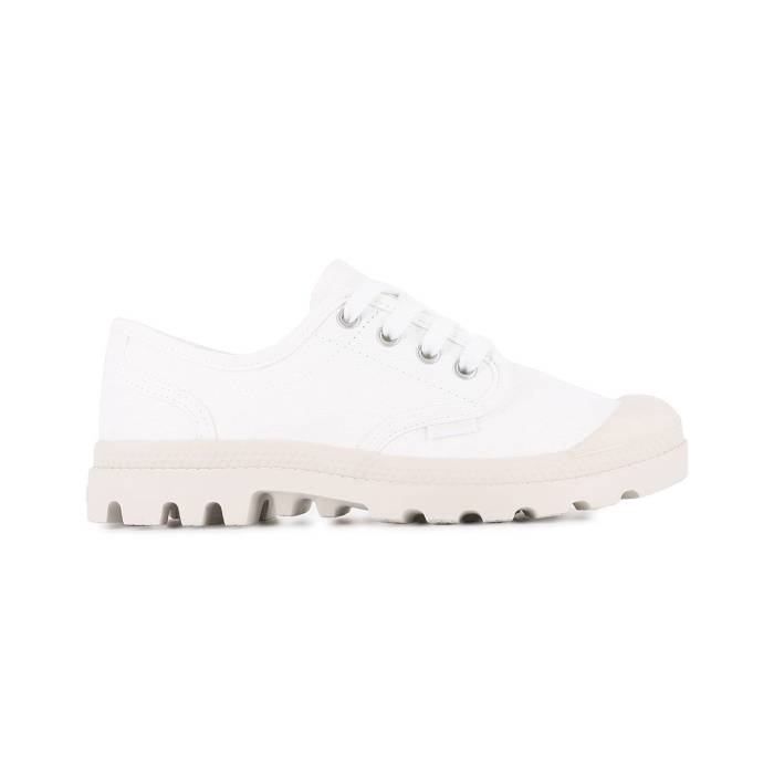 パラディウム Palladium 【 Pampa Oxford Women White 】 パンパ オックスフォード レディース 白いこと 白いこと