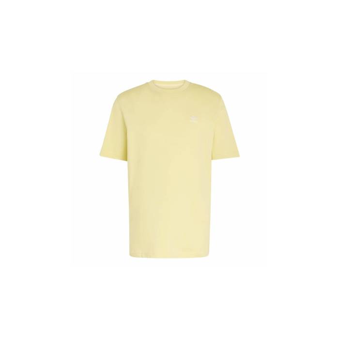 アディダス Adidas Originals 【 Adidas Essential Loose Short Sleeves T-Shirt Men Yellow 】 アディダス Tシャツ メンズ yellow 黄色・イエロー|スニケス