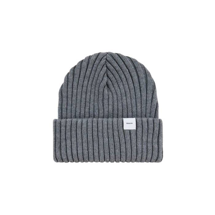 Makia 【 Eerik Beanie Unisex Grey 】 旗がしら 鳥打ち帽 ユニ一発やる 薄墨色 薄墨色