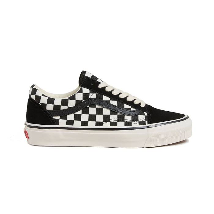 ヴァンズ Vans 【 Lx Old Skool Checkerboard Shoe Black White Men Black 】 黒いこと 黒いこと 白いこと 白いこと メンズ 黒いこと 黒いこと