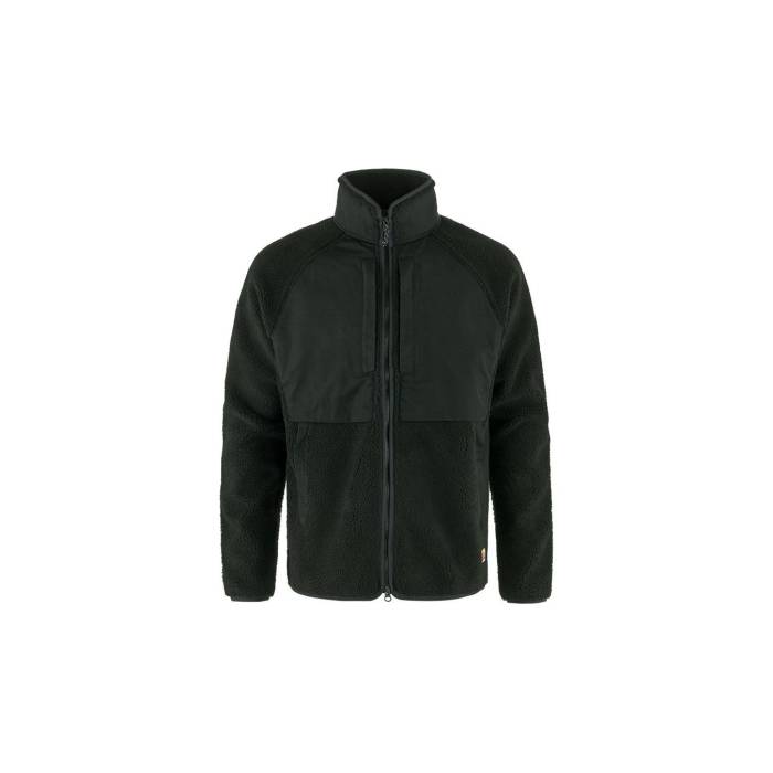 【 Vardag Pile Jacket M Men Black 】 Jacket 上衣 メンズ 黒いこと 黒いこと