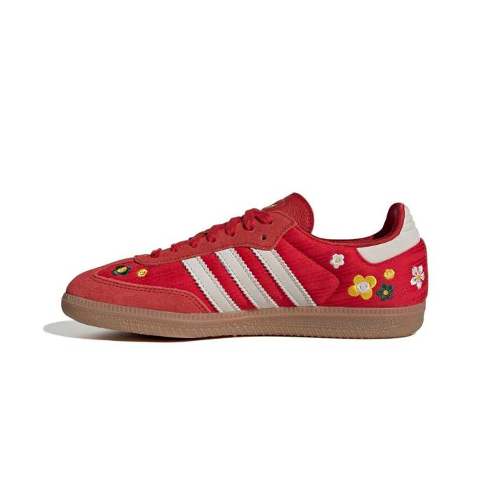 アディダス Adidas Originals 【 Adidas Samba Og W Women Red 】 アディダス サンバ レディース Red 赤・レッド｜スニケス