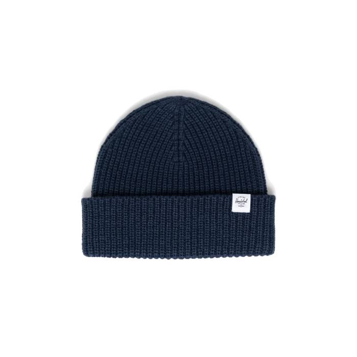 Herschel Supply 【 Watch Cap Beanie Unisex Blue 】 Watch ウォッチ・時計 キャップ 帽子 バッグ 小物 ブランド雑貨 帽子 メンズ帽子 ニット帽 ユニセックス 青色 ブルー