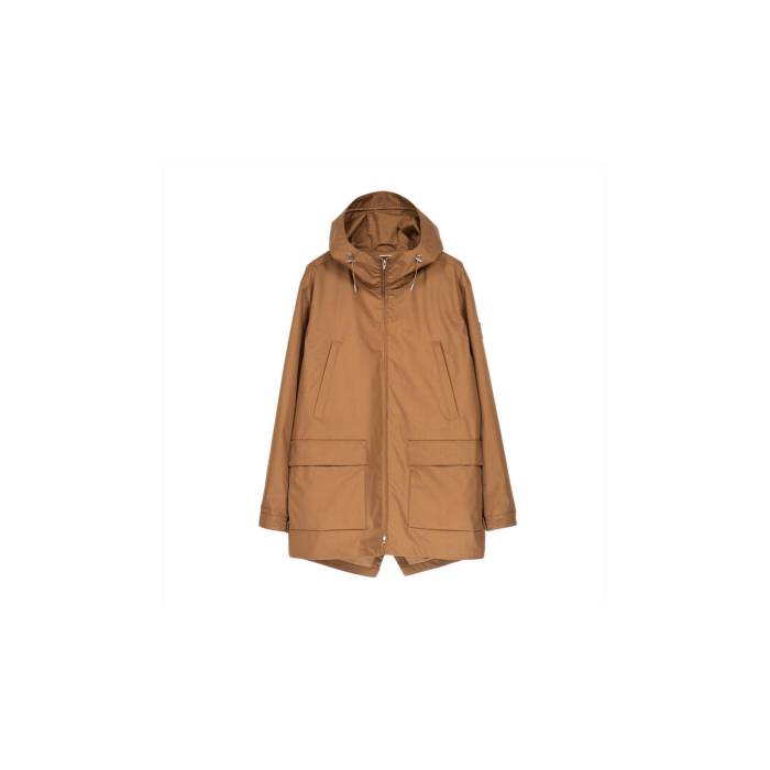 Makia 【 Shelter Jacket M Men Brown 】 Jacket ジャケット メンズファッション コート ジャケット メンズ 茶色 ブラウン