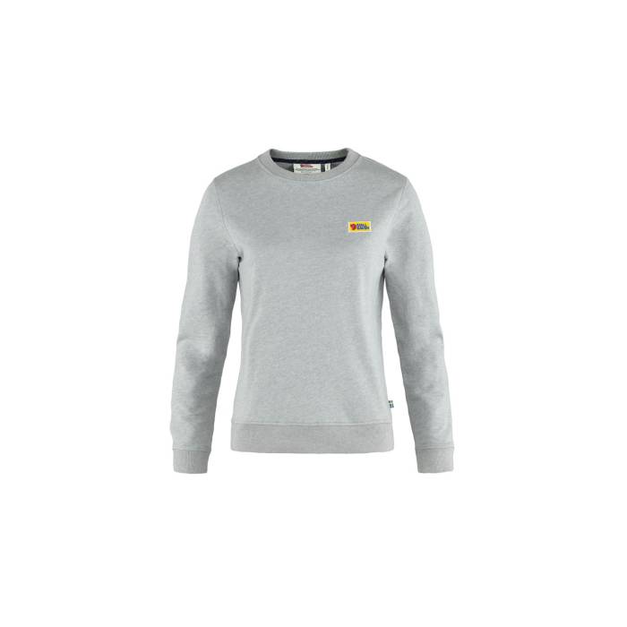 【 Vardag Sweater W Grey-Melange Women Grey 】 トレーナー レディースファッション トップス ニット セーター セーター レディース 灰色 グレー