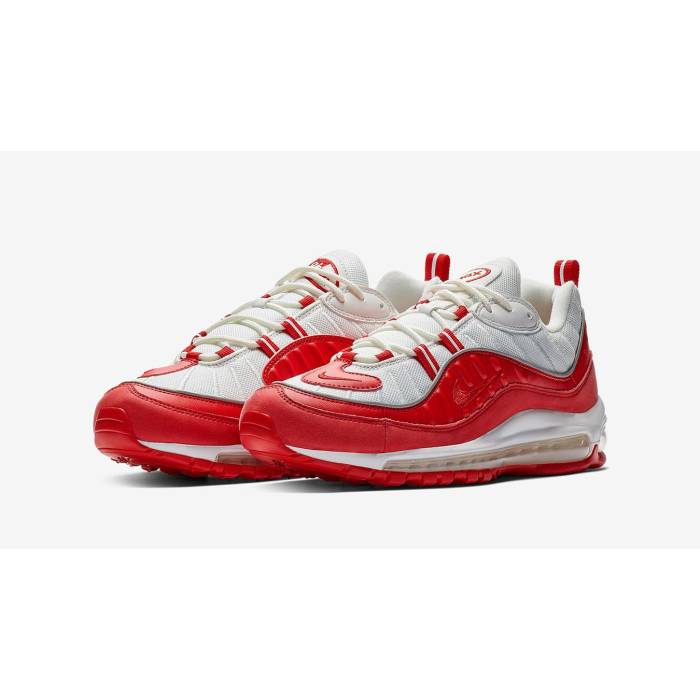 ナイキ Nike 【 Air Max 98 Men Red 】 マックス メンズ Red 赤・赤いこと