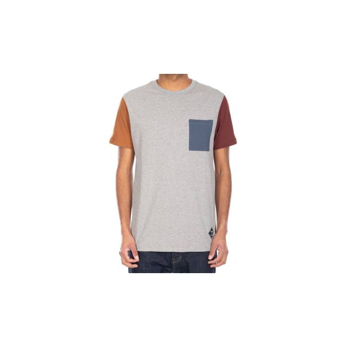 Iriedaily 【 Nomadic Pocket Tee Men Grey 】 Tシャツ メンズ 灰色 グレー｜スニケス