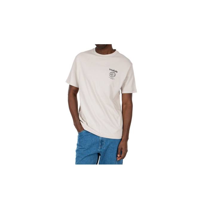 Iriedaily 【 Hangover Club T-Shirt Men Light Brown 】 クラブ Tシャツ メンズ 茶色 ブラウン｜スニケス