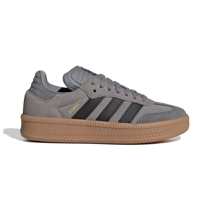 アディダス Adidas Originals 【 Adidas Samba Xlg J Kids Grey 】 アディダス サンバ お坊っちゃん キッズ 薄墨色 薄墨色
