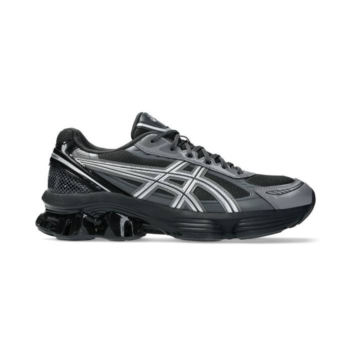 アシックス Asics 【 Gel-Kinetic Fluent Unisex Black 】 ユニ一発やる 黒いこと 黒いこと
