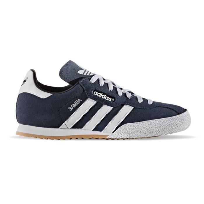 アディダス Adidas Originals 【 Adidas Samba Super Suede Men Blue 】 アディダス サンバ スエード・スウェード メンズ 青碧 青碧