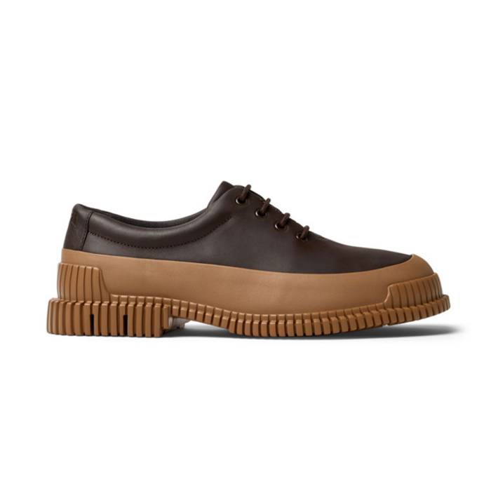 カンペール Camper 【 Pix Lace Up Mugello Crater Men Brown 】 メンズ 赤銅色 赤銅色