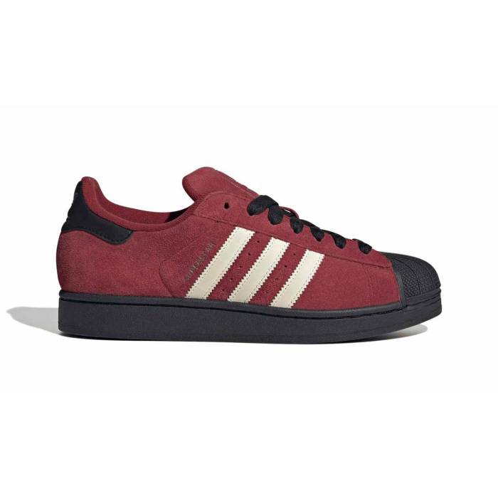 アディダス Adidas Originals 【 Adidas Superstar Ii Unisex Burgundy 】 アディダス Superstar はやりっ子 ユニ一発やる ぶどう酒色・バーガンディー