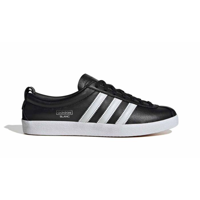 アディダス Adidas Originals 【 Adidas Blanc W Women Black 】 アディダス 間隔文字 レディース 黒いこと 黒いこと