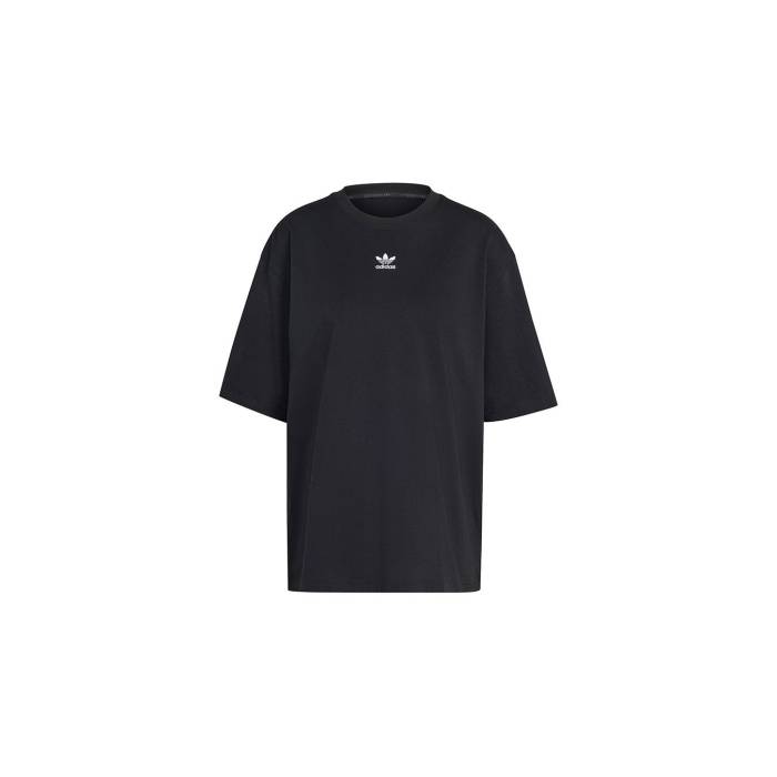 アディダス Adidas Originals 【 Adidas Essential Boyfriend Tee Women Black 】 アディダス Tシャツ レディース 黒色 ブラック｜スニケス