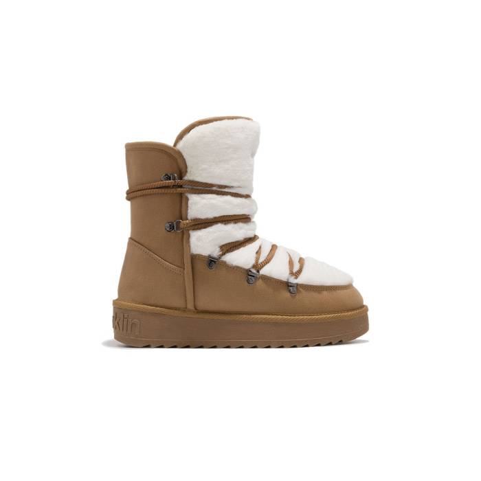 D.franklin 【 Nordic Trk Fur Women Brown 】 レディース 赤銅色 赤銅色