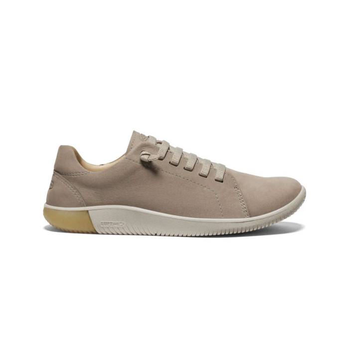 キーン Keen 【 Knx Lace Leather Men Brown 】 レザー 靴 メンズ靴 スニーカー メンズ 茶色 ブラウン