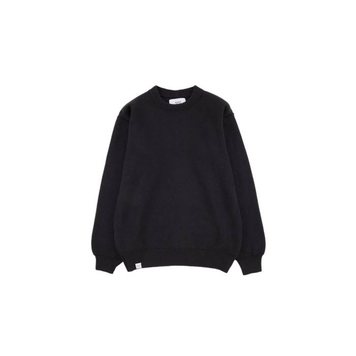 Makia 【 Fjordur Knit M Men Black 】 ニット メンズファッション トップス スウェット トレーナー メンズ 黒色 ブラック