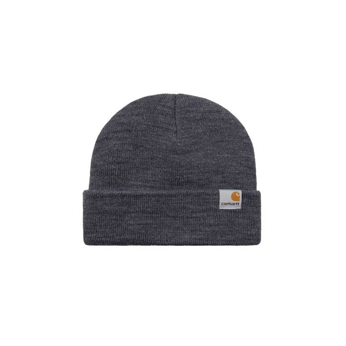 カーハート ダブリューアイピー Carhartt Wip 【 Stratus Hat Low Dark Grey Heather Unisex Grey 】 灰色 グレー heather ヘザー バッグ 小物 ブランド雑貨 帽子 メンズ帽子 ニット帽 ユニセックス 灰色 グレー