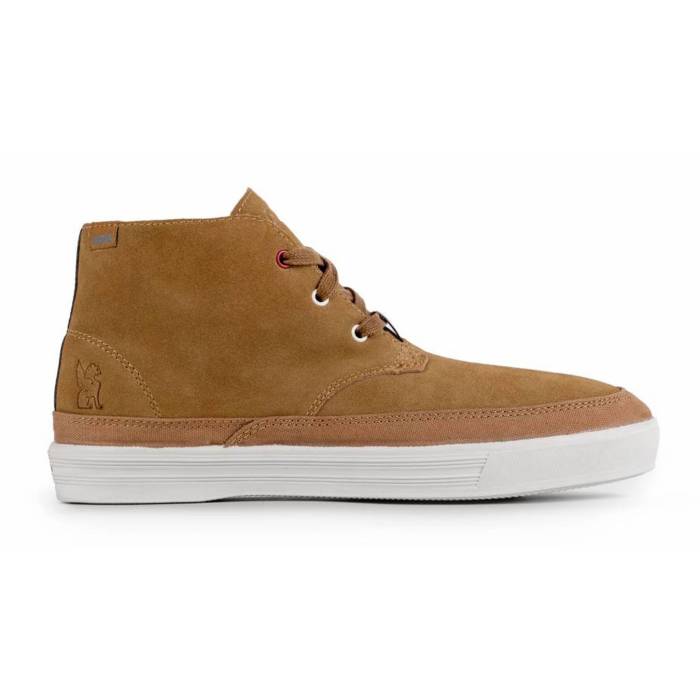 Cr Chrome 【 Industries Forged Suede Chukka Boot Golden Brown Off White Men Brown 】 スエード・スウェード チャッカ ブーツ 赤銅色 赤銅色 白いこと 白いこと メンズ 赤銅色 赤銅色