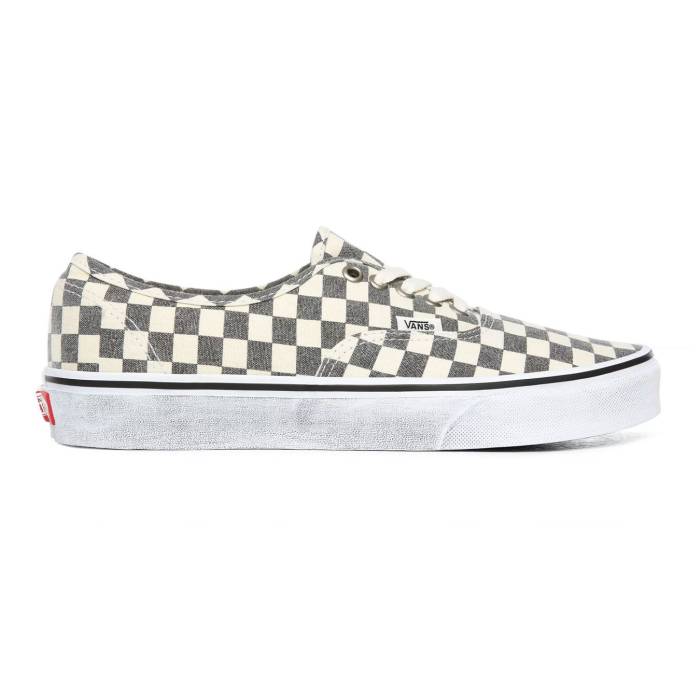 ヴァンズ Vans 【 Ua Authentic (Washed) Asphalt/True Wht Unisex Multicolor 】 オーセンティック ユニ一発やる