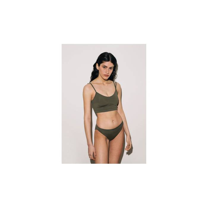 Norba Clothing 【 Norba Split Swim Top Green Women Green 】 green 緑・緑であること レディース green 緑・緑であること