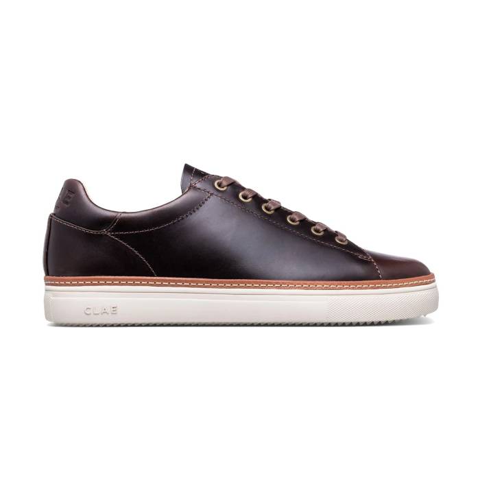 粘土 Clae 【 Bradley Welt Walrus Leather Men Brown 】 なめし革 メンズ 赤銅色 赤銅色