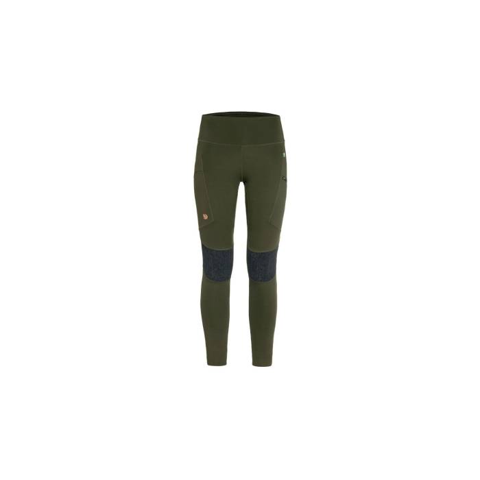 【 Abisko Trekking Tights Hd W Women Green 】 Tights タイツ レディース green 緑・グリーン｜スニケス