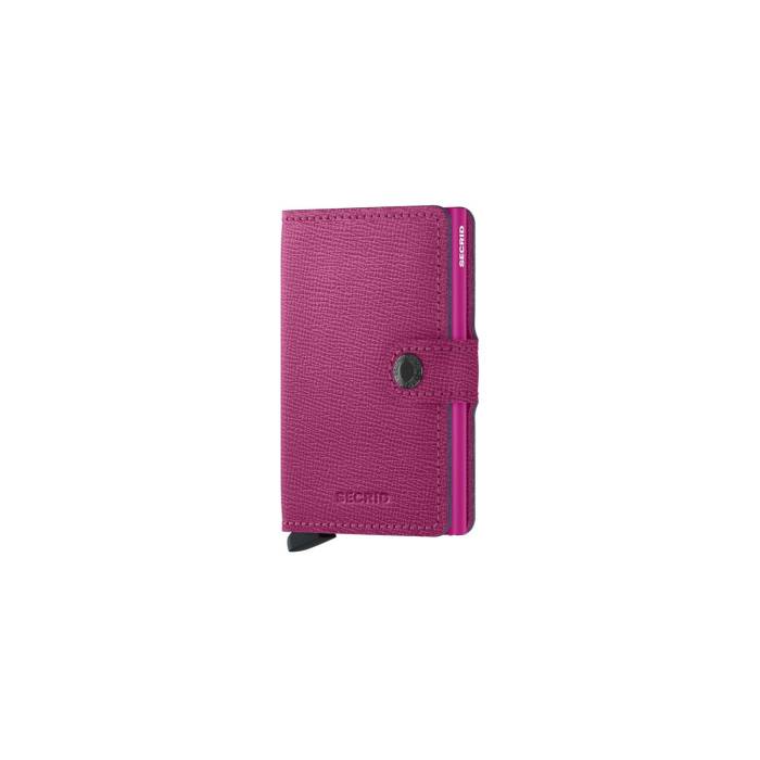 Secrid 【 Miniwallet Crisple Fuchsia Unisex Pink 】 ユニ一発やる pink サクラ色