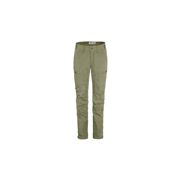 【 Abisko Lite Trekking Trousers W Reg Women Green 】 ともし火 レディース green 緑・緑であること