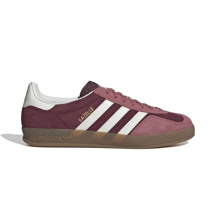 アディダス Adidas Originals 【 Adidas Gazelle Indoor Men Burgundy 】 アディダス ガゼル メンズ ブドウ酒色・バーガンディー