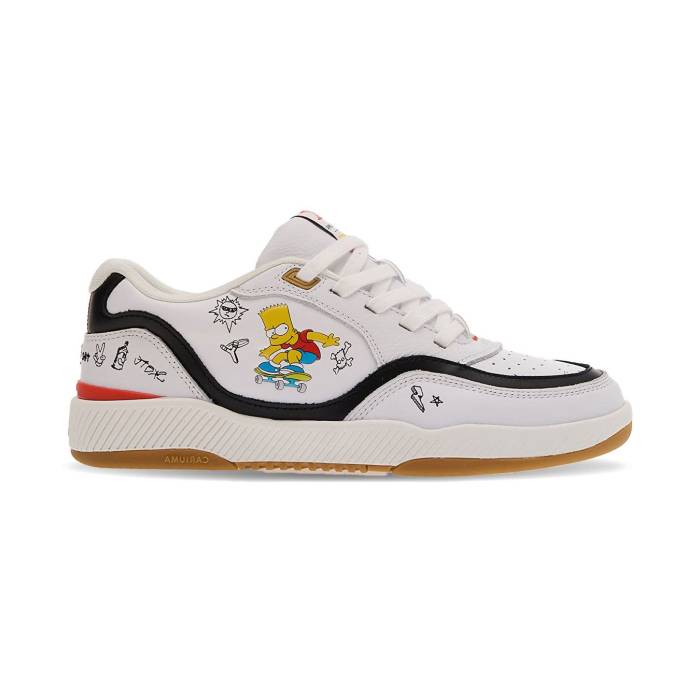 Cariuma 【 Simpsons Uba Men White 】 メンズ 白いこと 白いこと