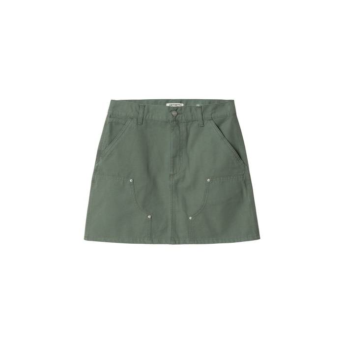 カーハート ダブリューアイピー Carhartt Wip 【 W' Maeve Double Knee Skirt Women Green 】 レディース green 緑・グリーン|スニケス