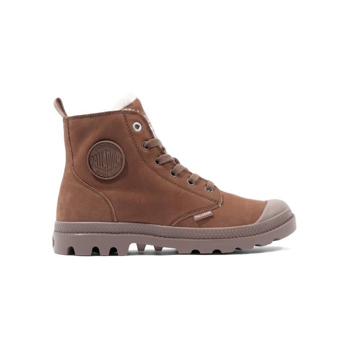 パラディウム Palladium 【 Pampa Hi Zip Wl Women Brown 】 パンパ レディース 赤銅色 赤銅色