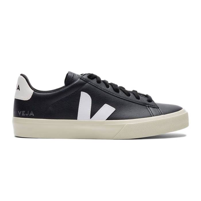 ヴェジャ Veja 【 Campo Chromefree Leather Black White Men Black 】 なめし革 黒いこと 黒いこと 白いこと 白いこと メンズ 黒いこと 黒いこと