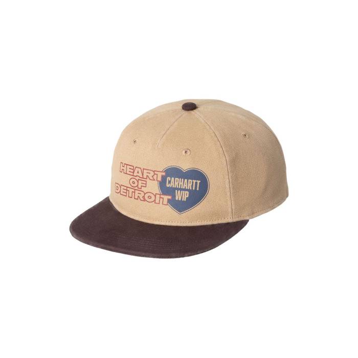 カーハート ダブリューアイピー Carhartt Wip 【 Arcan Cap Unisex Brown 】 キャップ 帽子 ユニセックス 茶色 ブラウン|スニケス